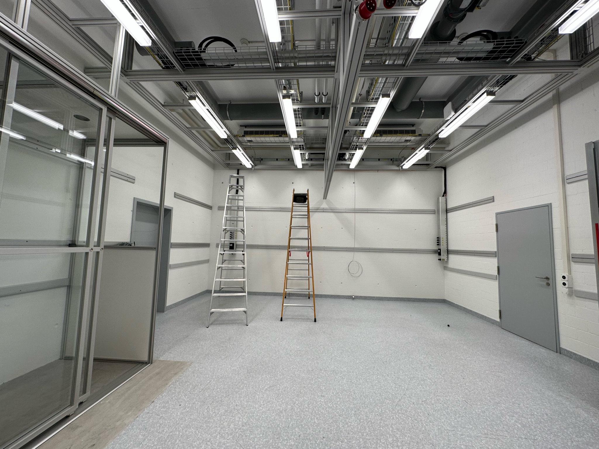 Enlarged view: Completion of the refurbishment of the laboratory space.